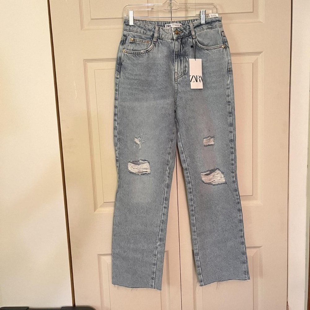 Zara Women's Blue Jeans